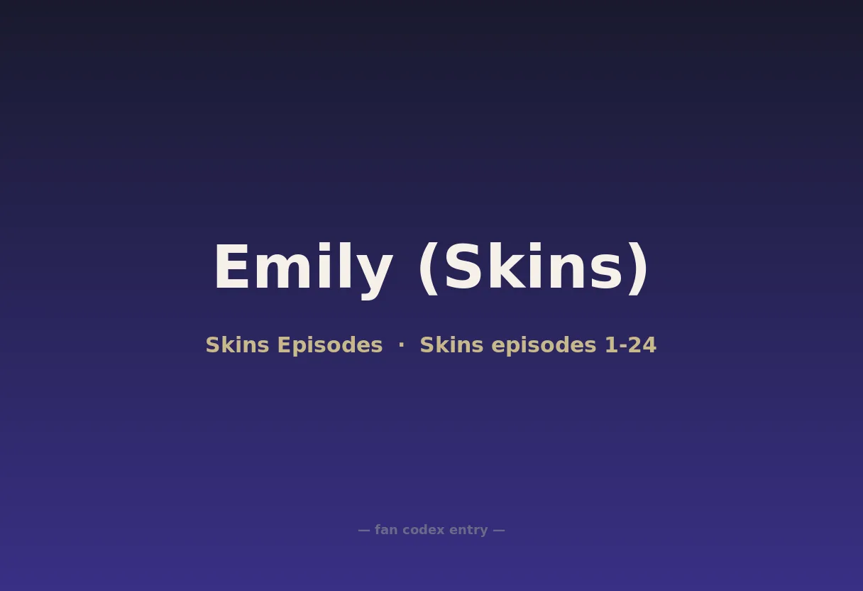 Emily (Skins)
